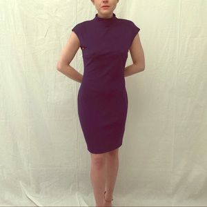1990s Vintage RIMINI by Shaw Royal Purple Dress